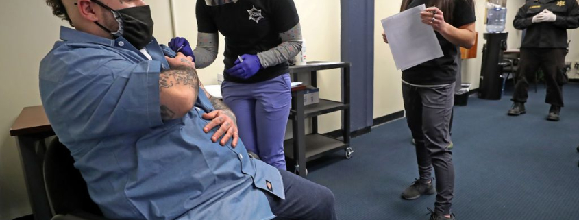 Prison, jail inmates are starting to receive COVID-19 vaccines. Some are passing on the offer